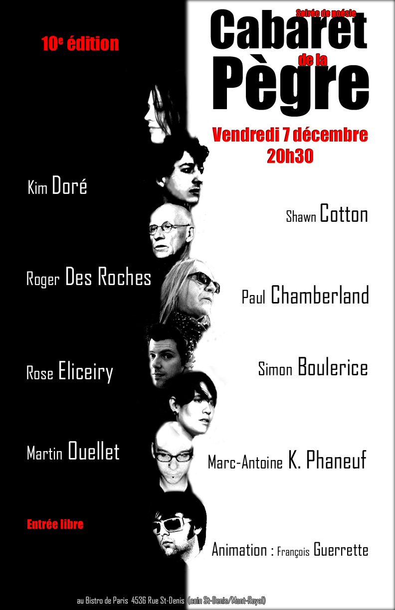 Cabaret de la pègre 7 déc 2012