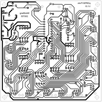 28p68 ProtoBoard v1.01 pcb 350dpi