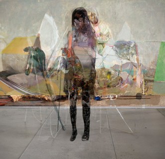 Figure Head, 2010, Impression numérique, 57'' x 57''