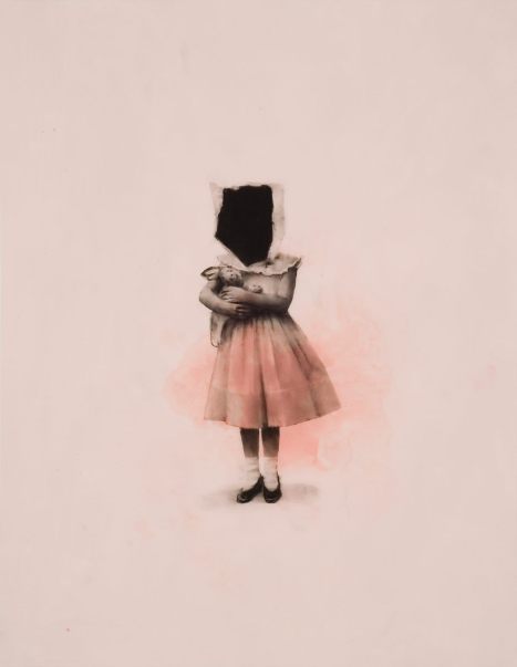 Sophie Jodoin, The Cherished Ones 1, acrylique et aquarelle sur mylar, 2010. 