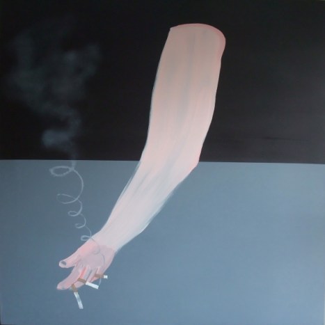 Sean Penlington, Dead arm, huile sur toile, 120 cm X 120 cm, 2011
