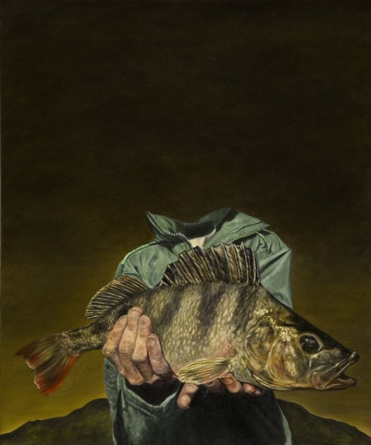 Dermot Seymour, Hiberno Head, huile sur toile, 120 x 100, 2007