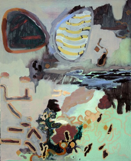 Freya Douglas-Morris, Parting For The Day, 44 x 36 cm, 2013