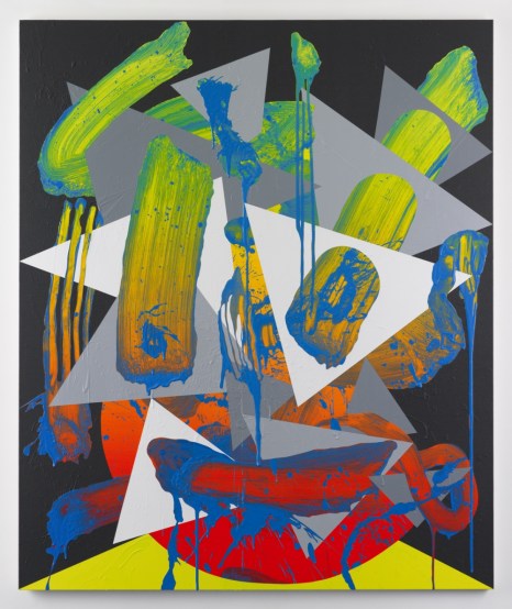 Luke Rudolf, Portrait No. 27,  Acrylique sur toile, 150 x 125 cm, 2010