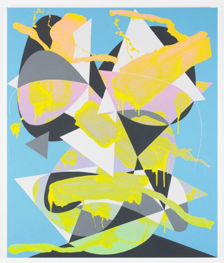 Luke Rudolf, Portrait No. 35, acrylique sur toile, 190 x 160 cm, 2011